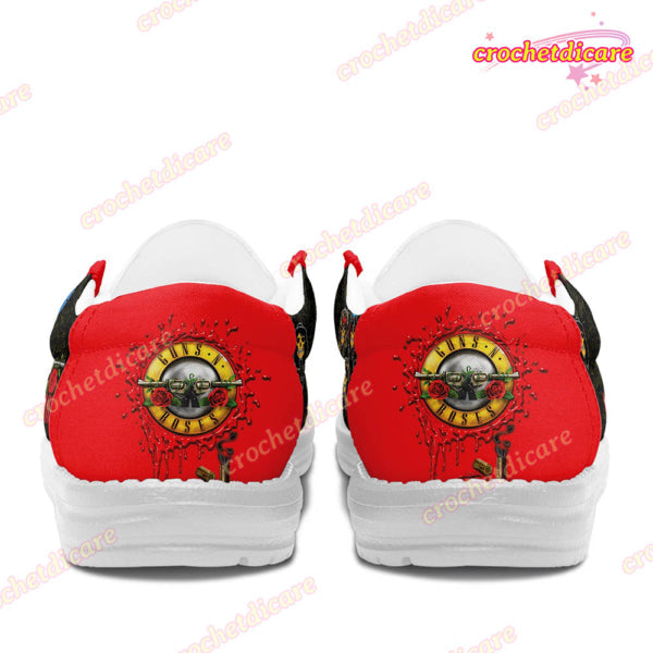 Guns N' Roses Lace Up Loafers 2026