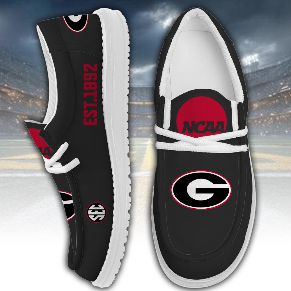 Georgia Bulldogs Lace Up Loafers 2026