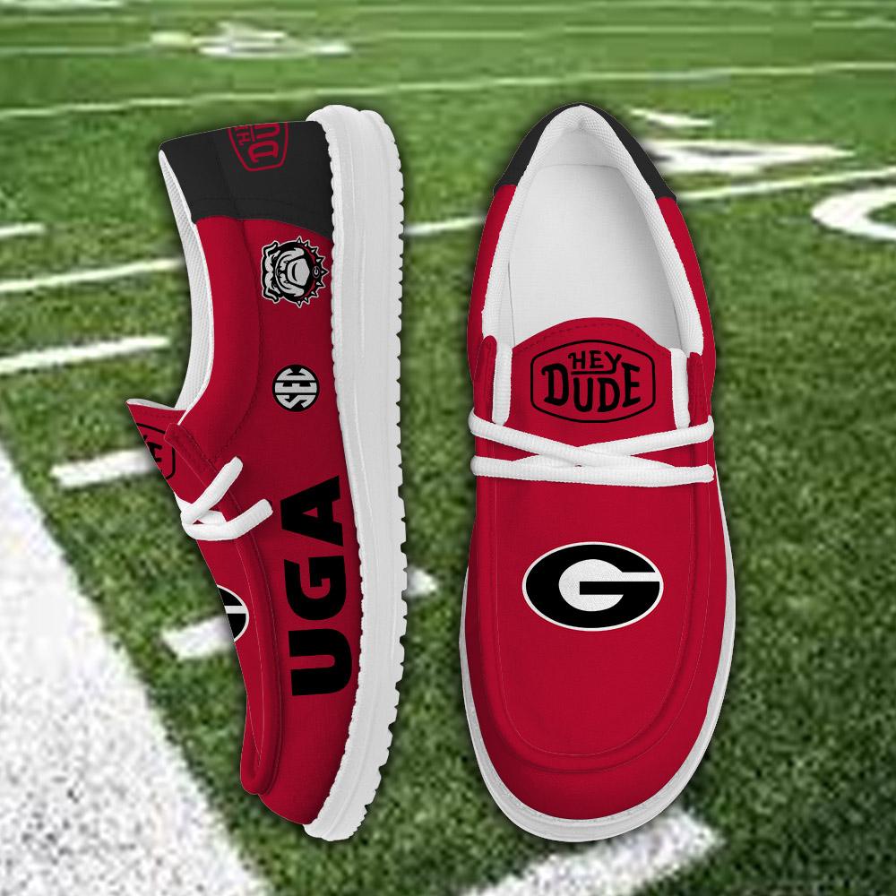 Georgia Bulldogs Lace Up Loafers 2026