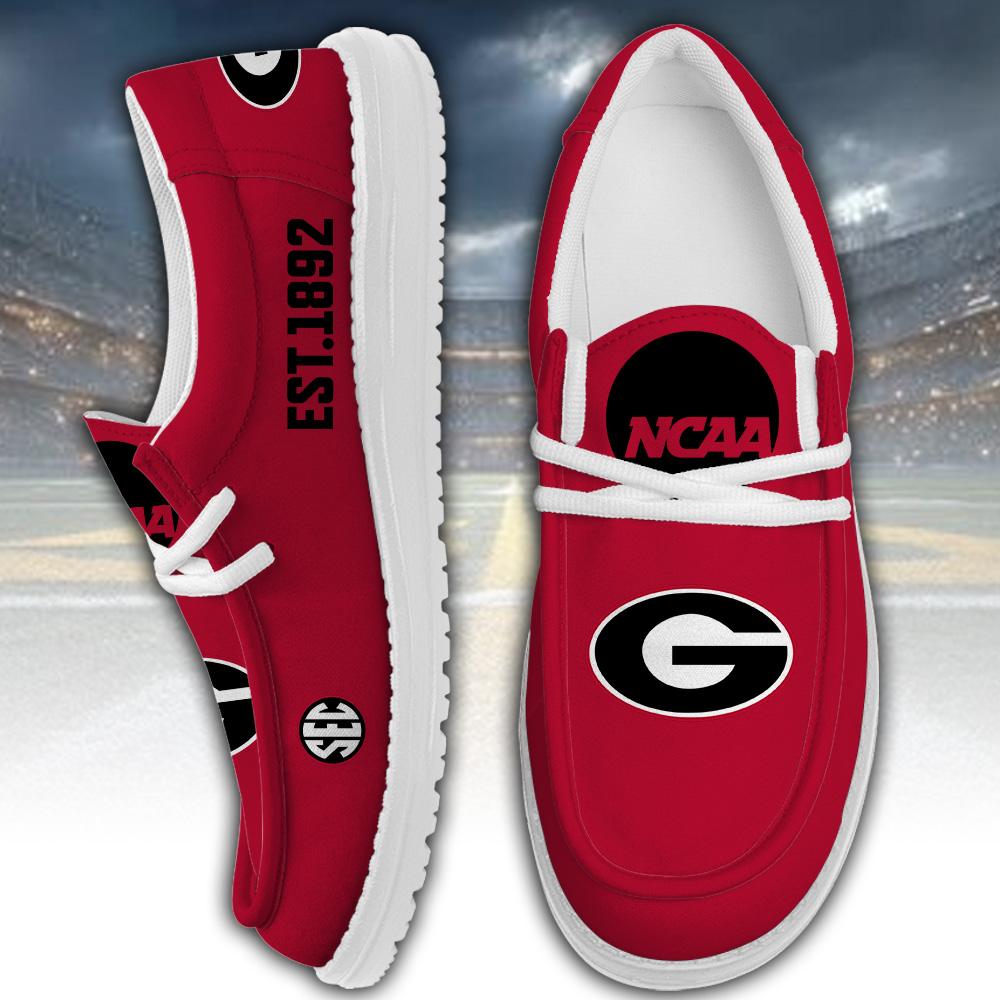 Georgia Bulldogs Lace Up Loafers 2026