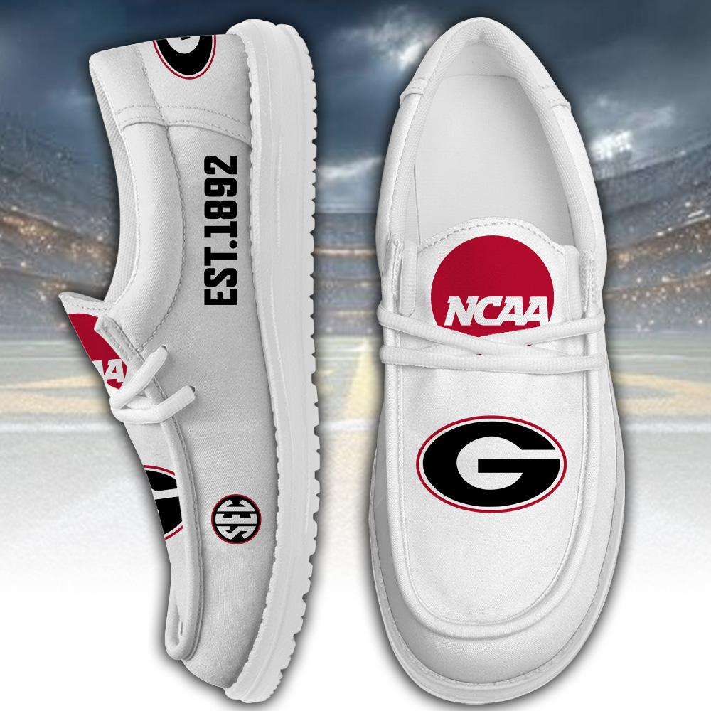 Georgia Bulldogs Lace Up Loafers 2026