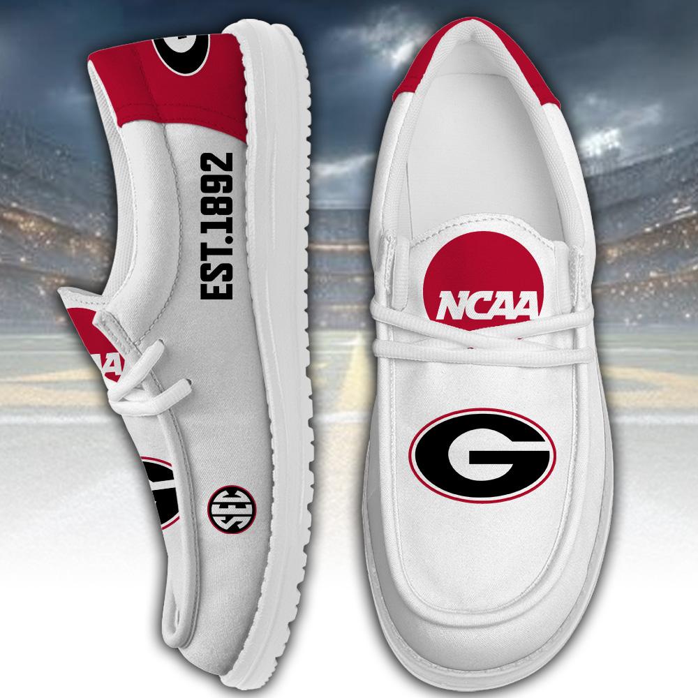 Georgia Bulldogs Lace Up Loafers 2026