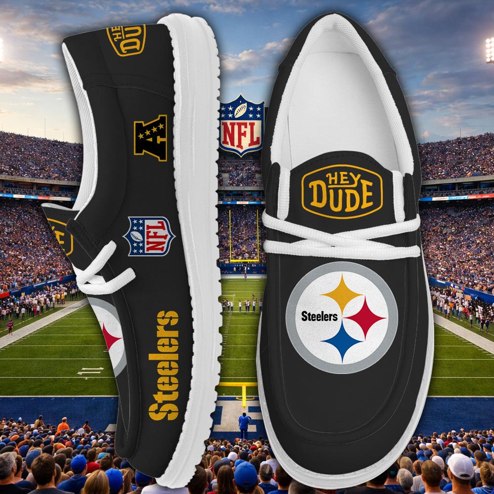 Pittsburgh Steelers Lace Up Loafers 2026