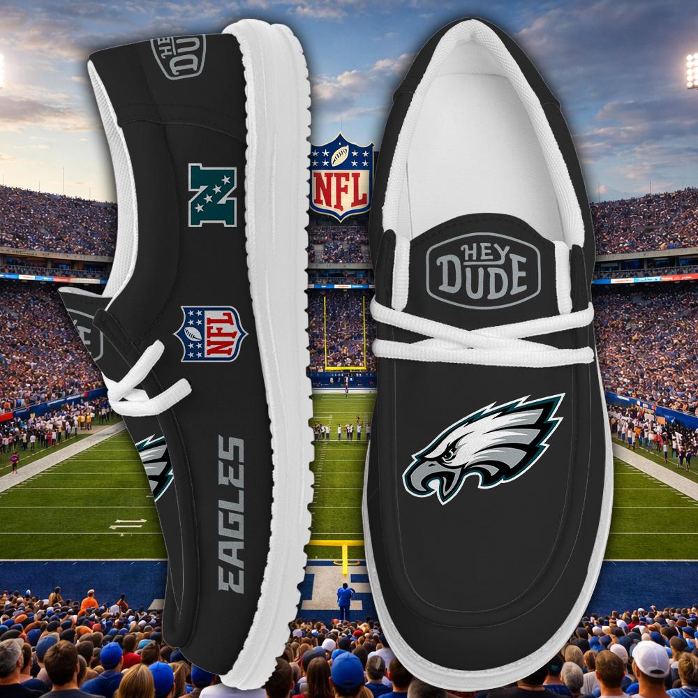 Philadelphia Eagles Lace Up Loafers 2026