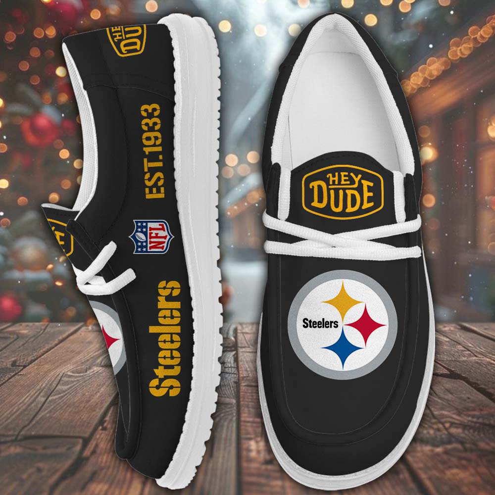 Pittsburgh Steelers Lace Up Loafers 2026