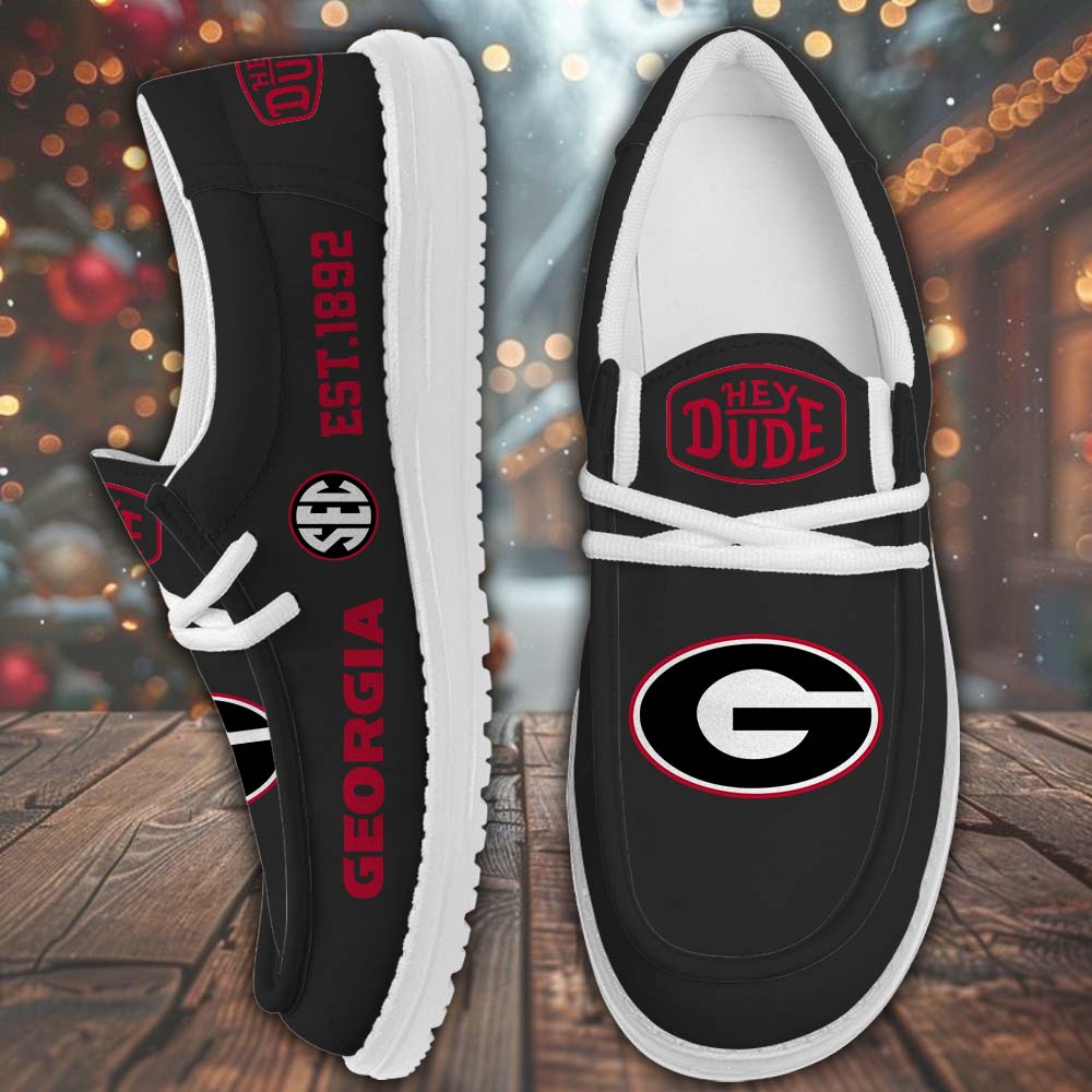 Georgia Bulldogs Lace Up Loafers 2026