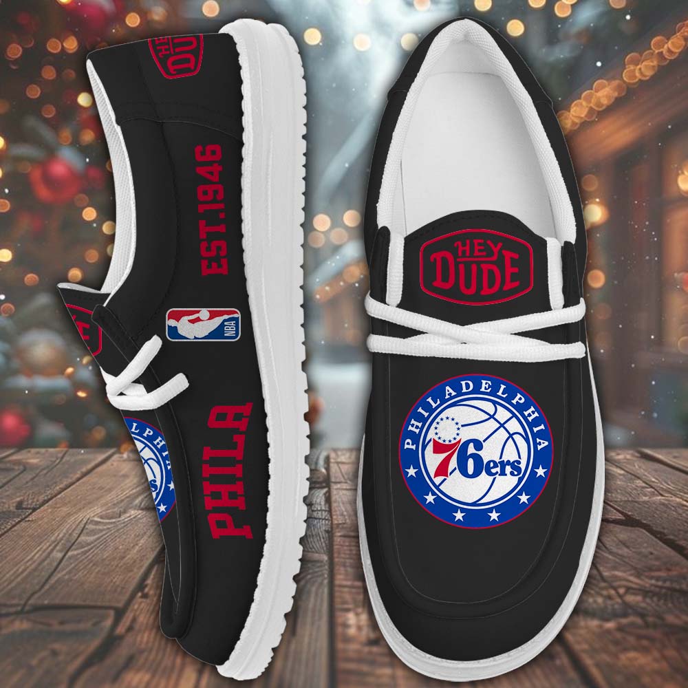Philadelphia 76ers Lace Up Loafers 2026