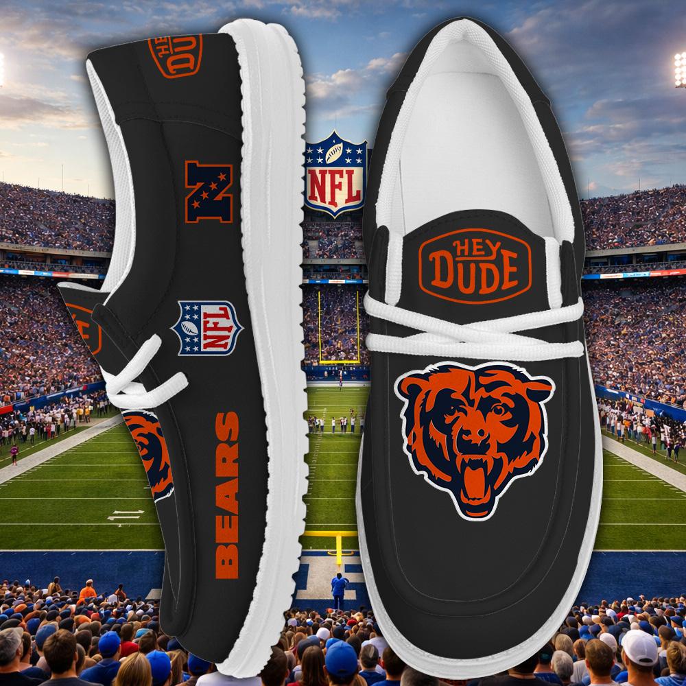 Chicago Bears Lace Up Loafers 2026