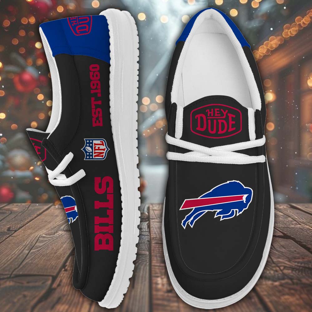 Buffalo Bills Lace Up Loafers 2026