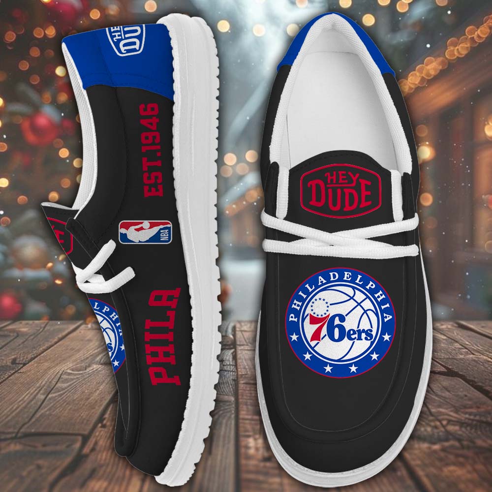 Philadelphia 76ers Lace Up Loafers 2026