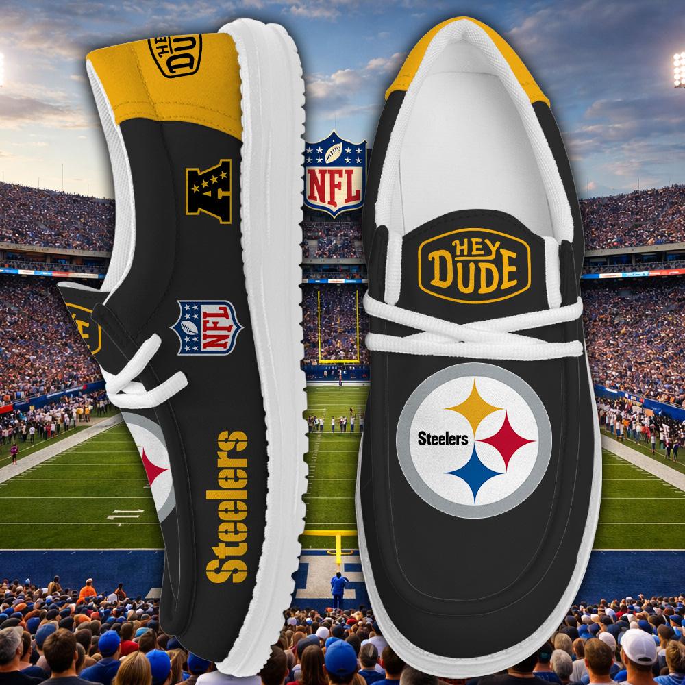 Pittsburgh Steelers Lace Up Loafers 2026
