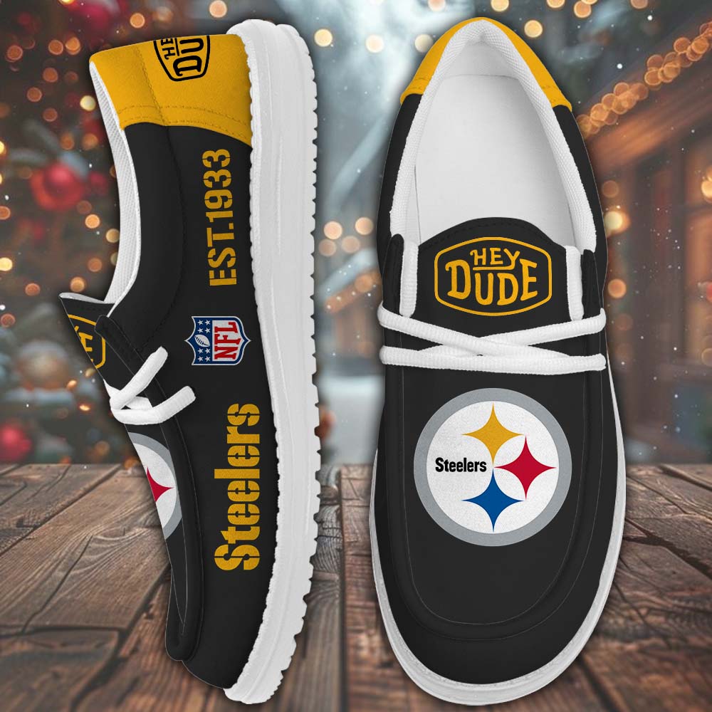 Pittsburgh Steelers Lace Up Loafers 2026