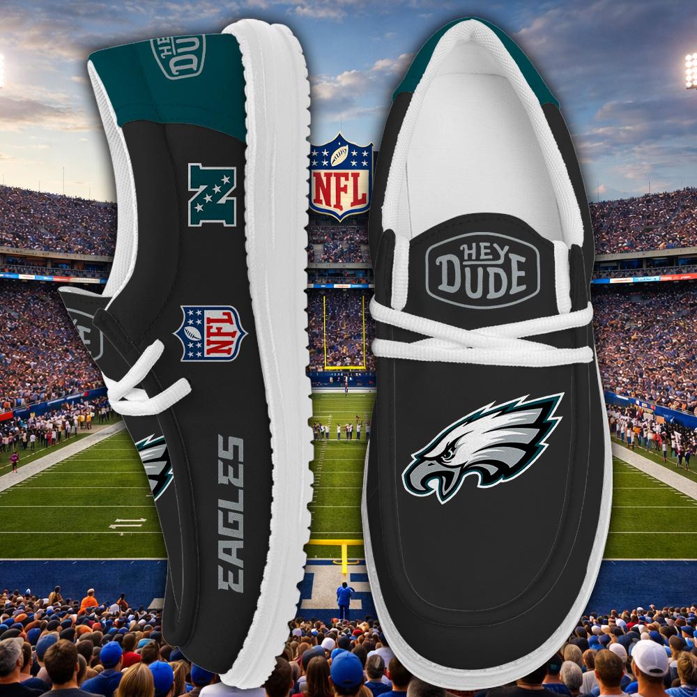 Philadelphia Eagles Lace Up Loafers 2026