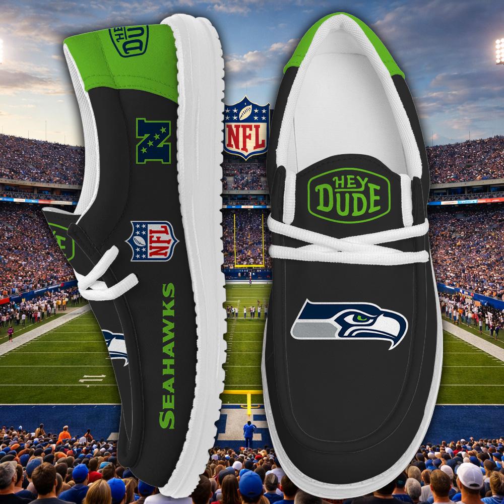 Seattle Seahawks Lace Up Loafers 2026