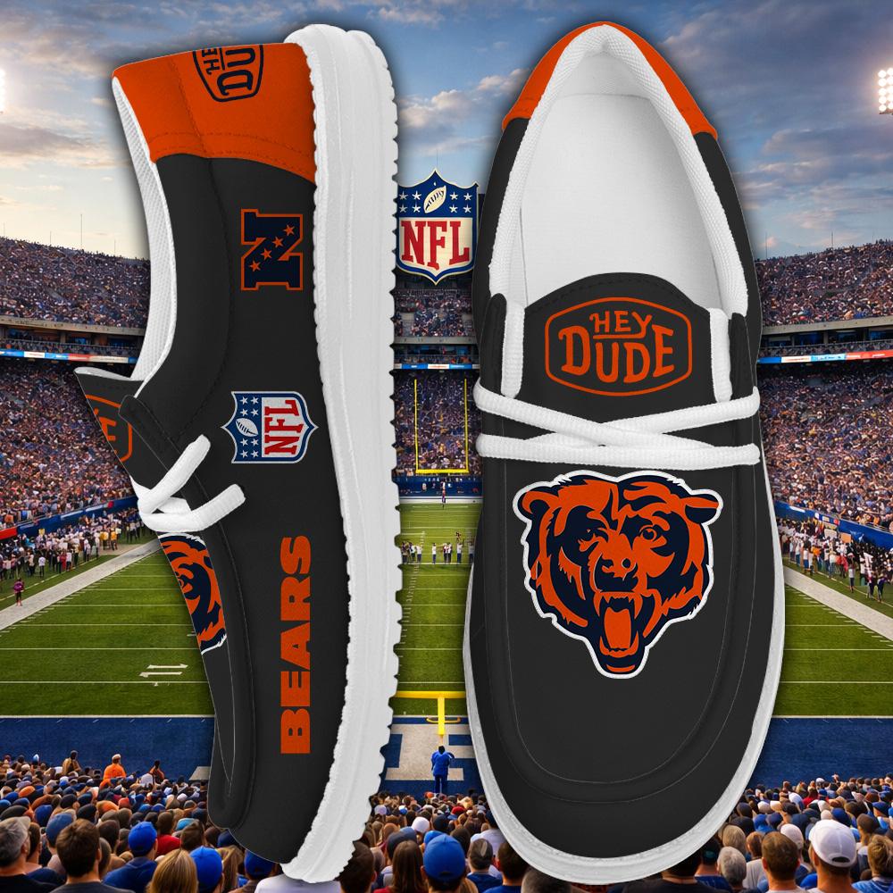 Chicago Bears Lace Up Loafers 2026