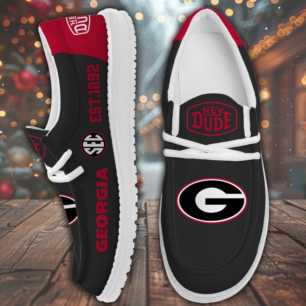 Georgia Bulldogs Lace Up Loafers 2026