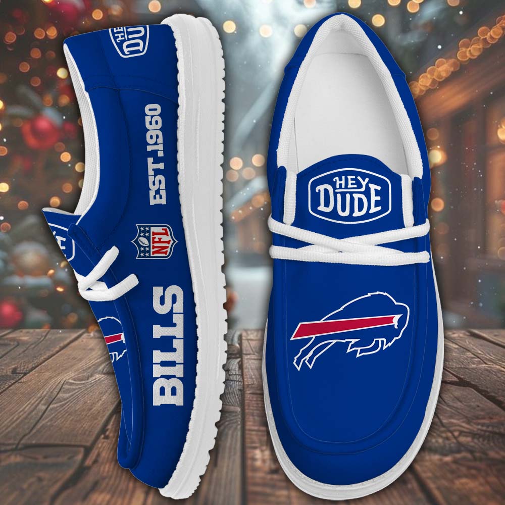 Buffalo Bills Lace Up Loafers 2026