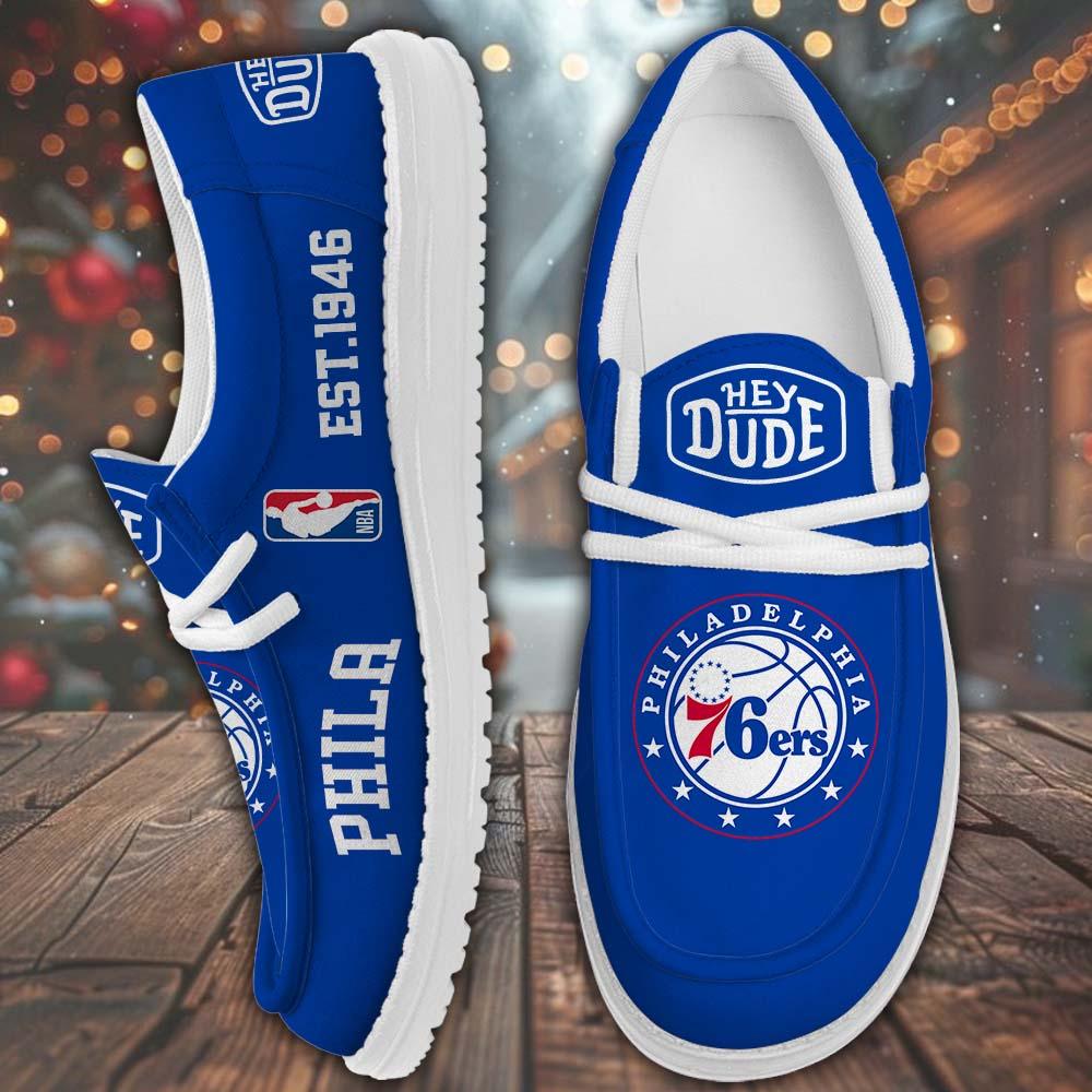 Philadelphia 76ers Lace Up Loafers 2026