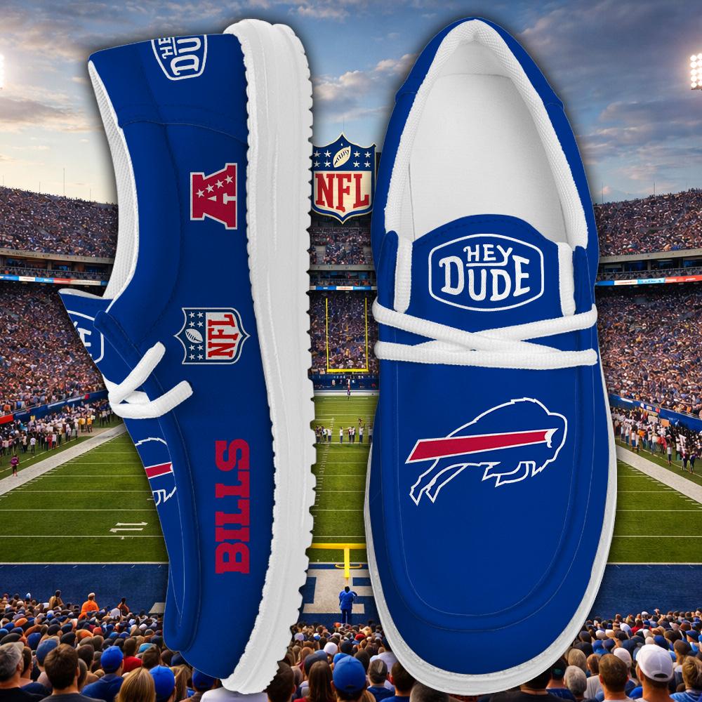 Buffalo Bills Lace Up Loafers 2026