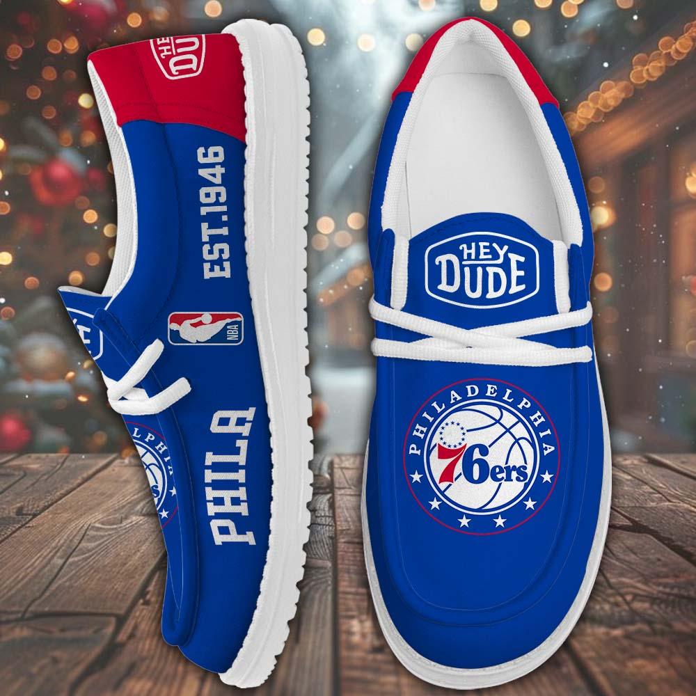 Philadelphia 76ers Lace Up Loafers 2026