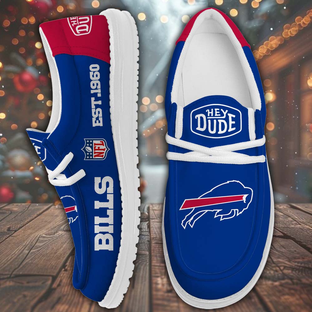 Buffalo Bills Lace Up Loafers 2026