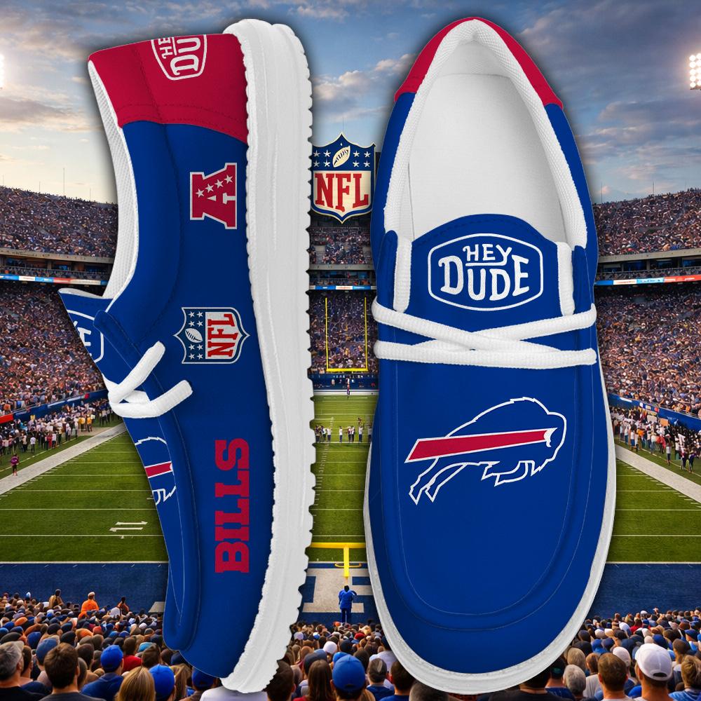 Buffalo Bills Lace Up Loafers 2026