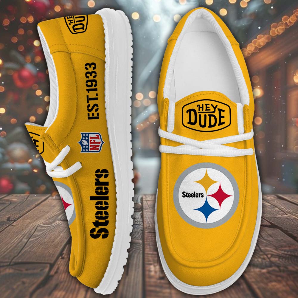 Pittsburgh Steelers Lace Up Loafers 2026