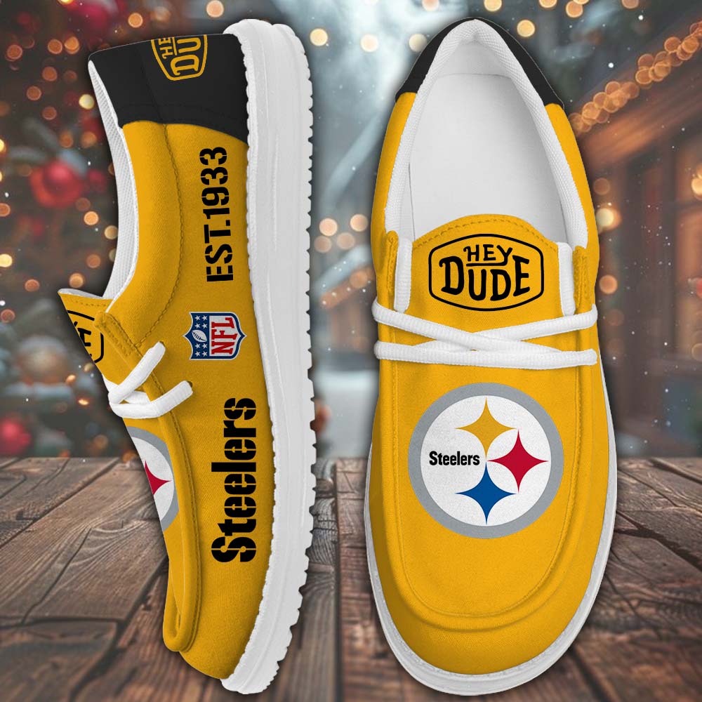 Pittsburgh Steelers Lace Up Loafers 2026
