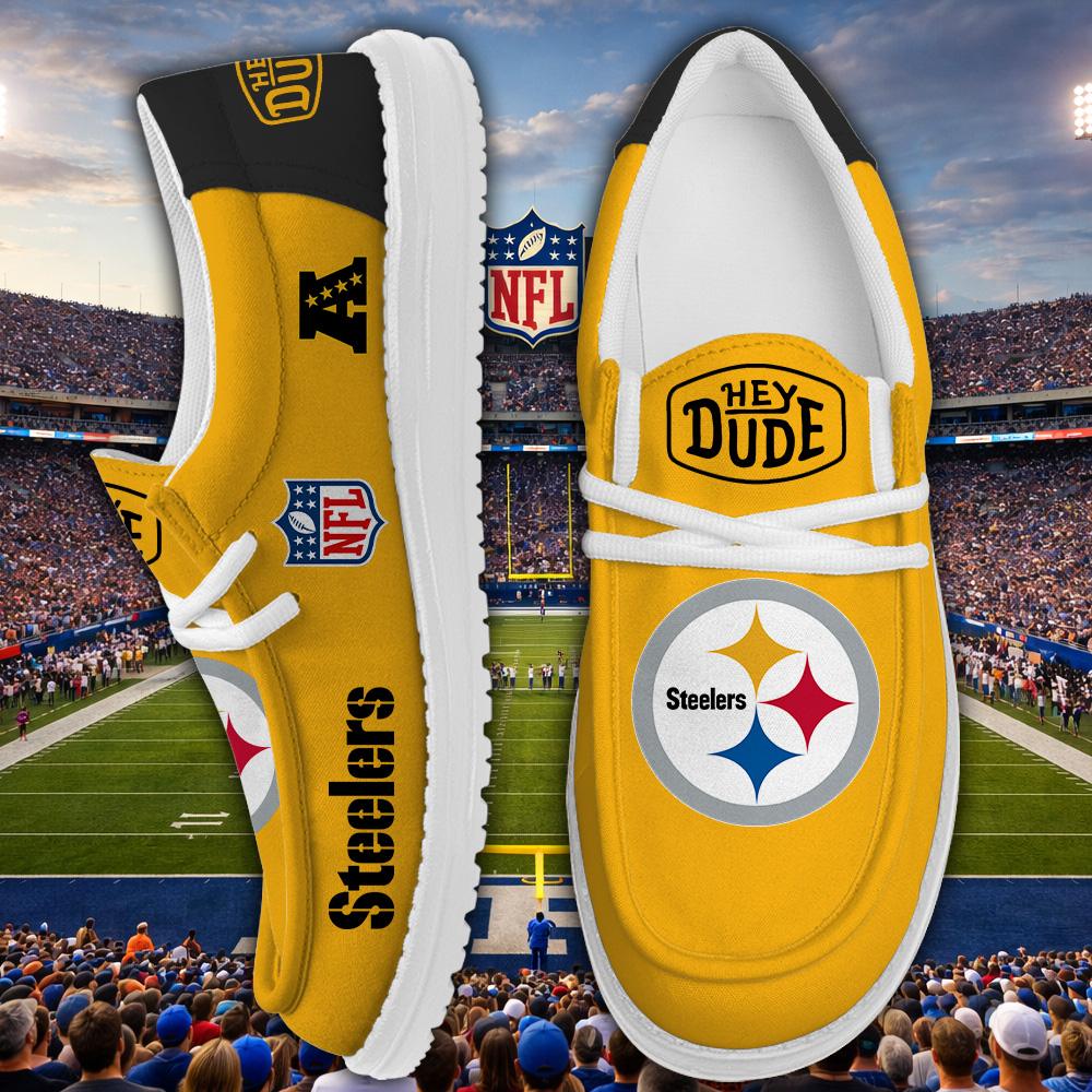 Pittsburgh Steelers Lace Up Loafers 2026