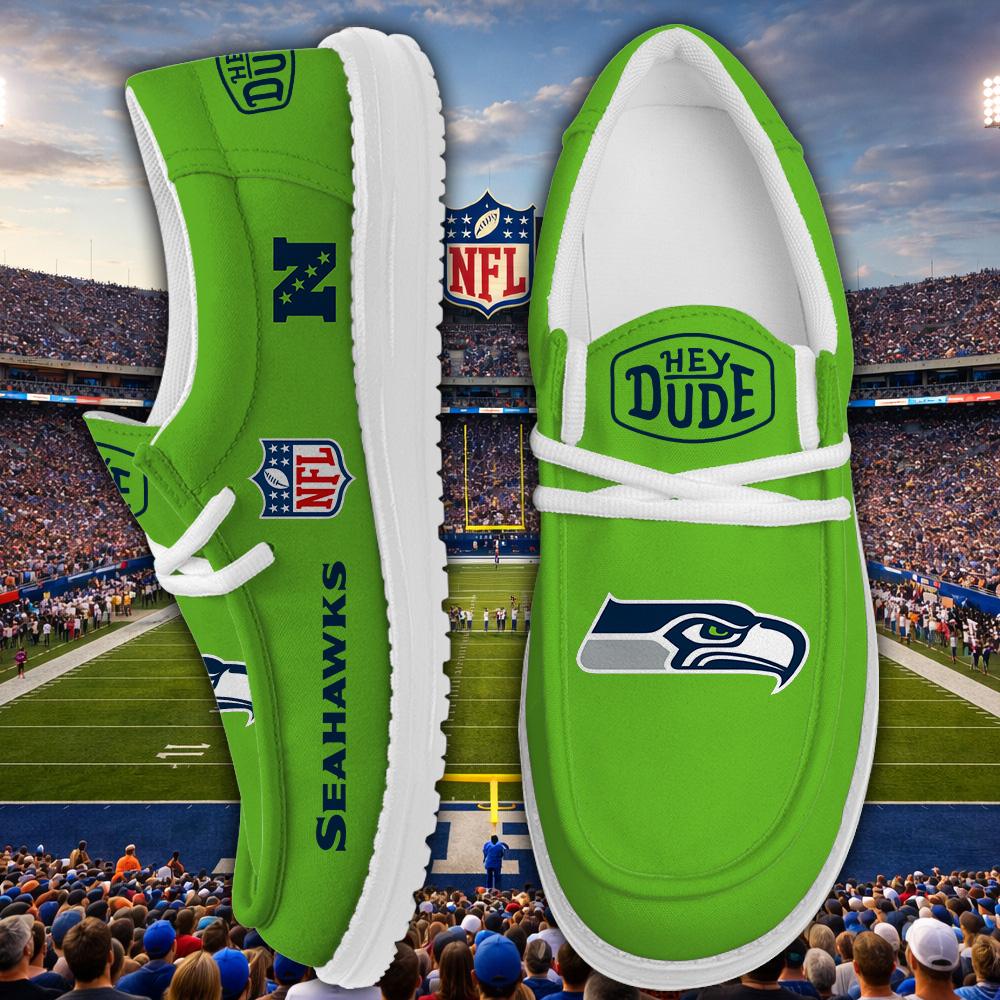 Seattle Seahawks Lace Up Loafers 2026