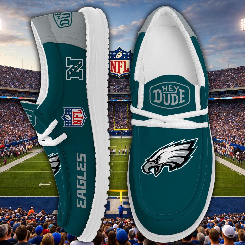 Philadelphia Eagles Lace Up Loafers 2026