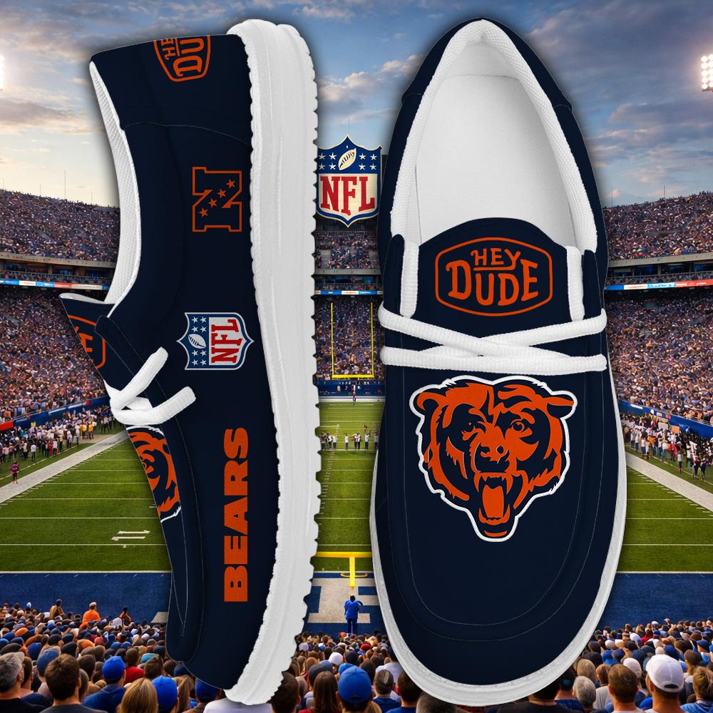 Chicago Bears Lace Up Loafers 2026