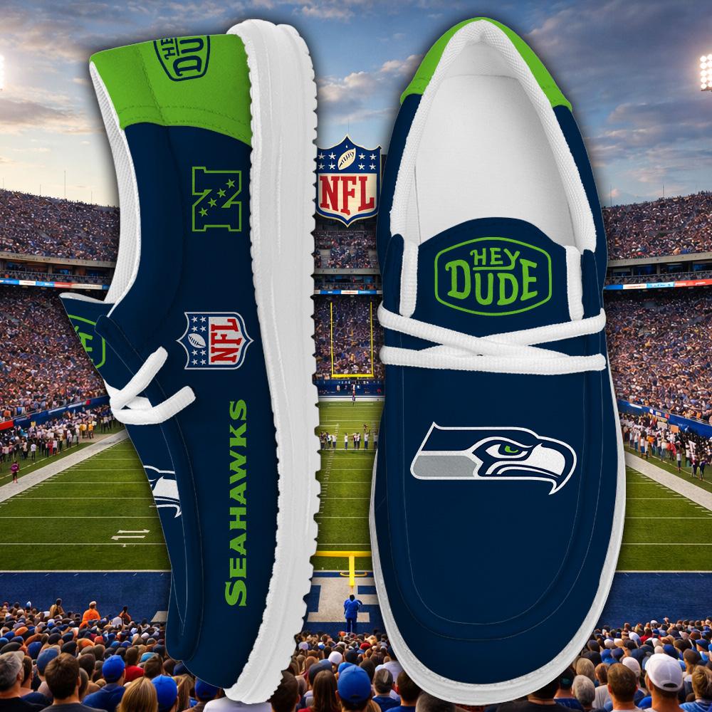 Seattle Seahawks Lace Up Loafers 2026