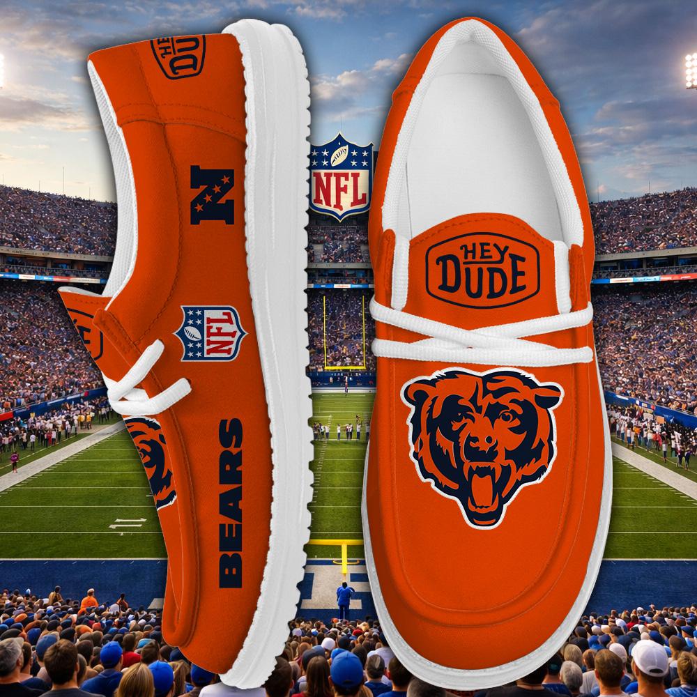 Chicago Bears Lace Up Loafers 2026