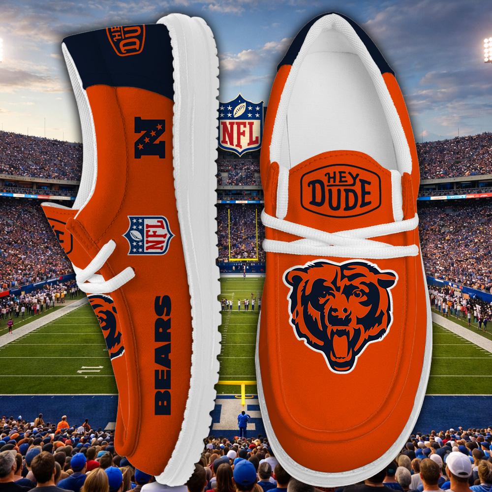 Chicago Bears Lace Up Loafers 2026