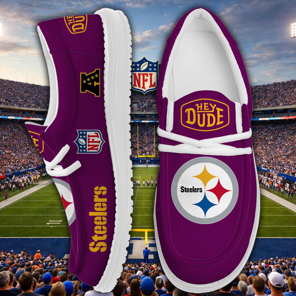 Pittsburgh Steelers Lace Up Loafers 2026