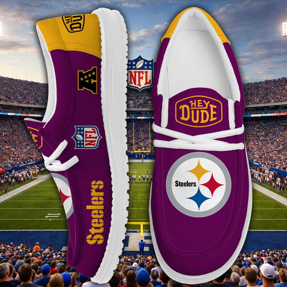 Pittsburgh Steelers Lace Up Loafers 2026