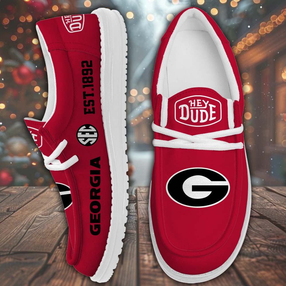 Georgia Bulldogs Lace Up Loafers 2026