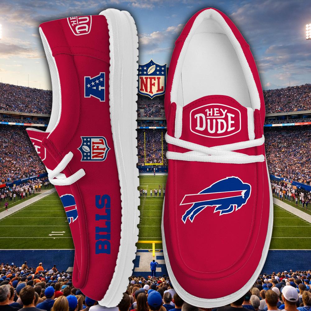 Buffalo Bills Lace Up Loafers 2026