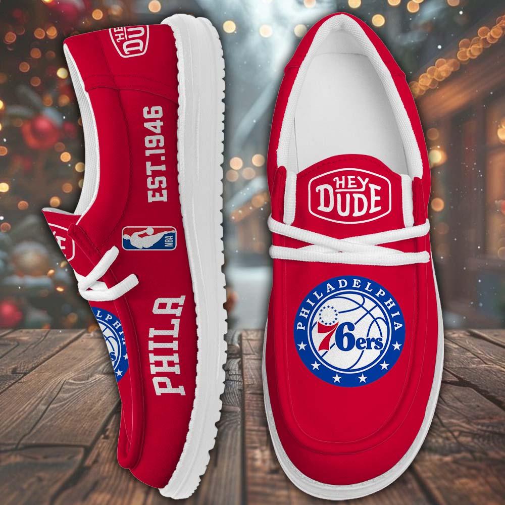 Philadelphia 76ers Lace Up Loafers 2026