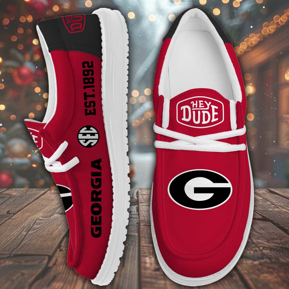 Georgia Bulldogs Lace Up Loafers 2026