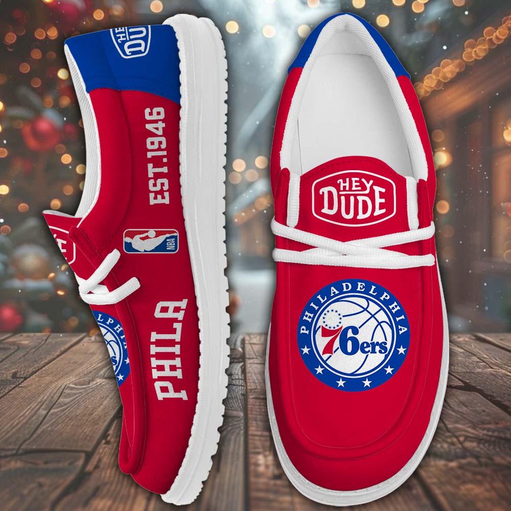 Philadelphia 76ers Lace Up Loafers 2026