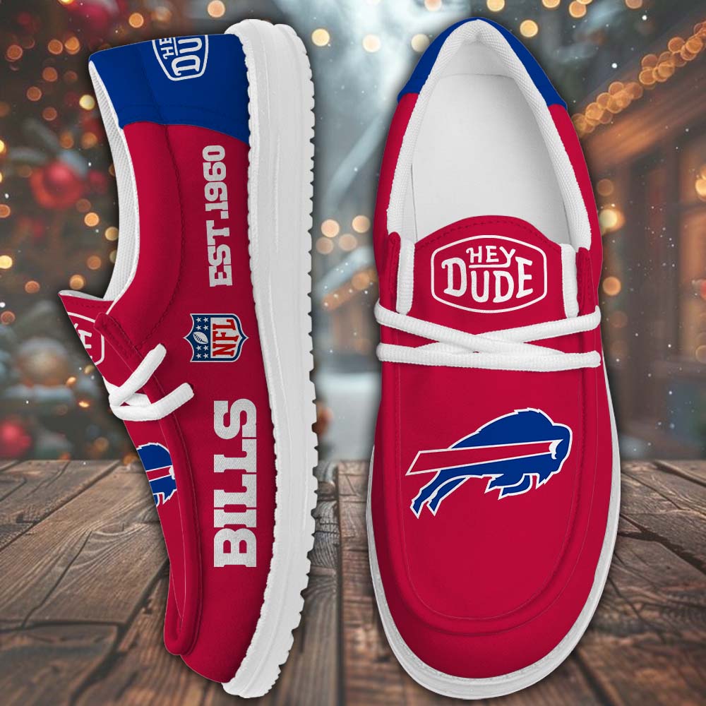 Buffalo Bills Lace Up Loafers 2026