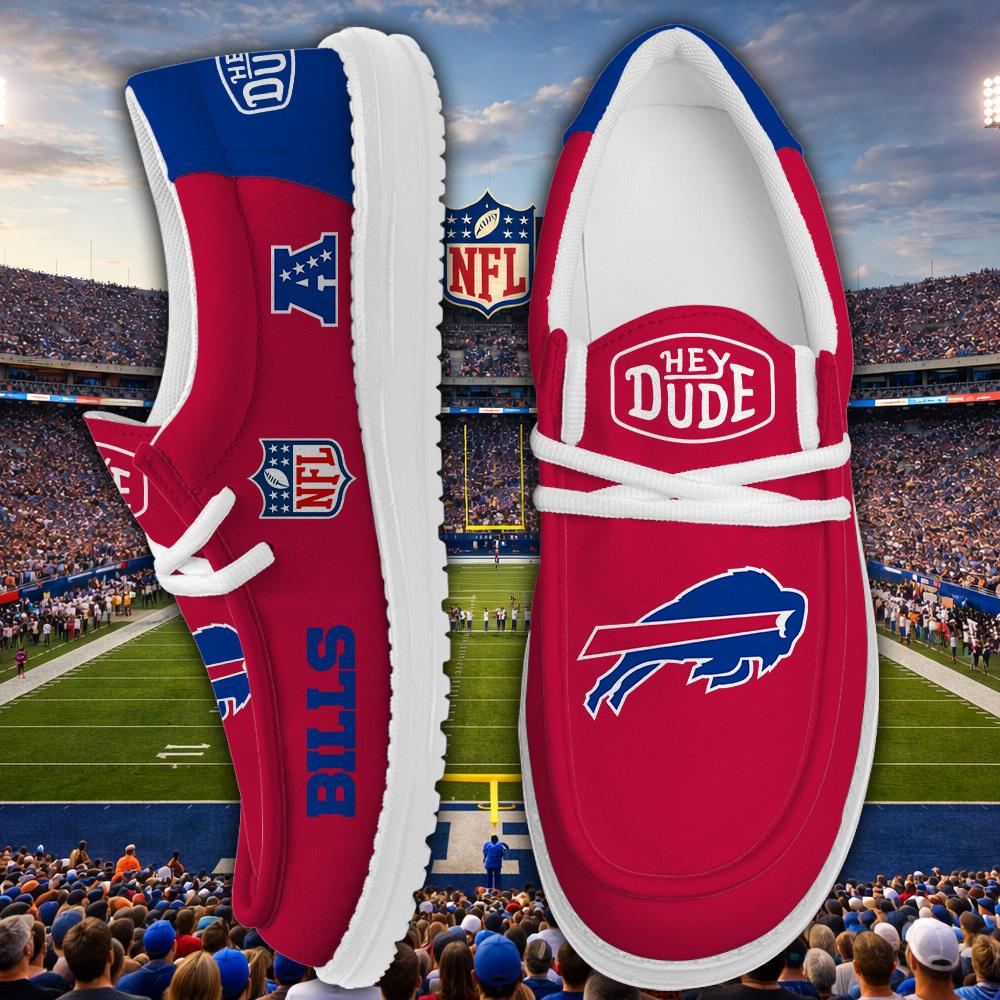 Buffalo Bills Lace Up Loafers 2026