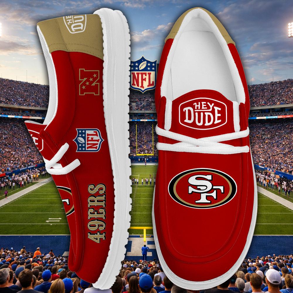 San Francisco 49ers Lace Up Loafers 2026