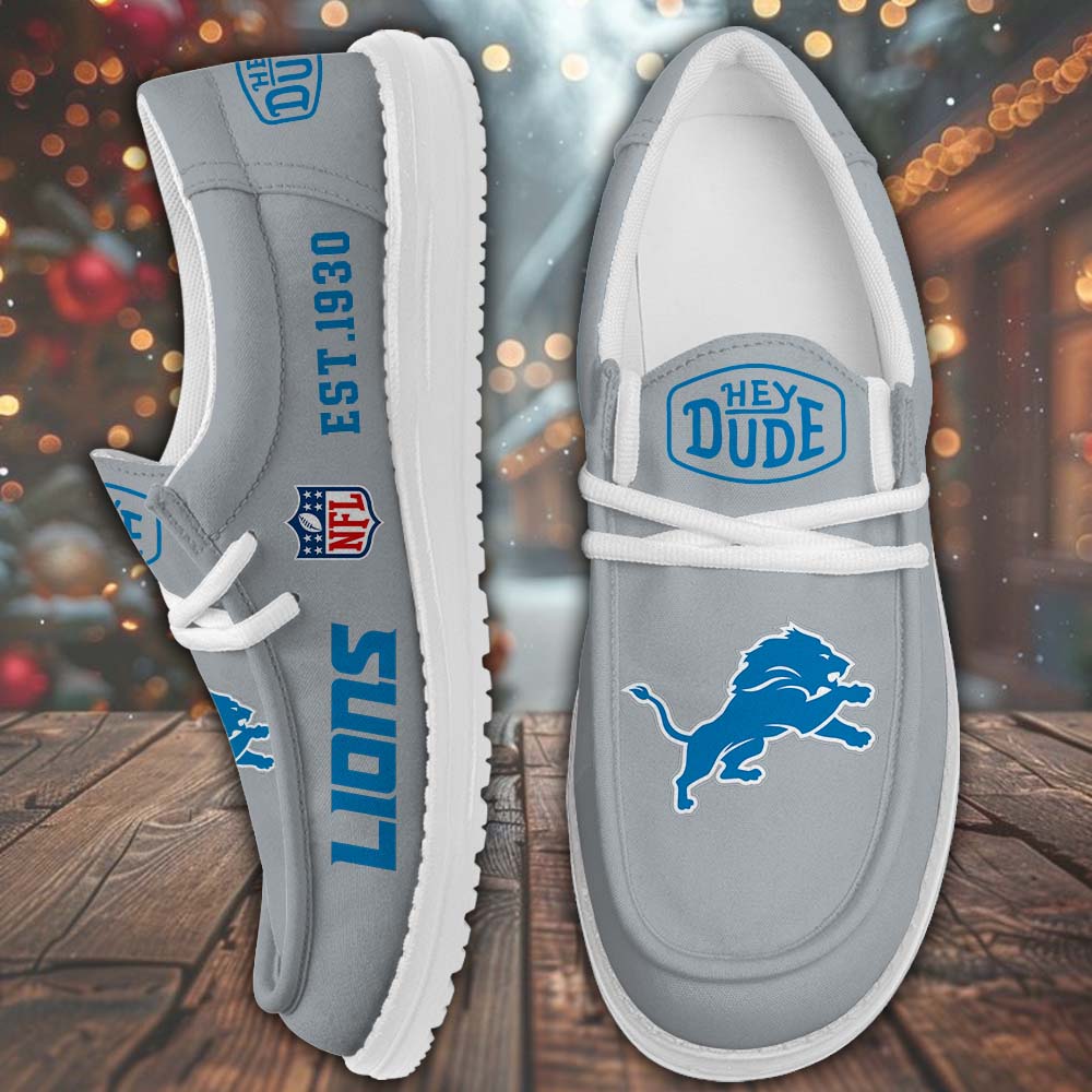Detroit Lions Lace Up Loafers 2026