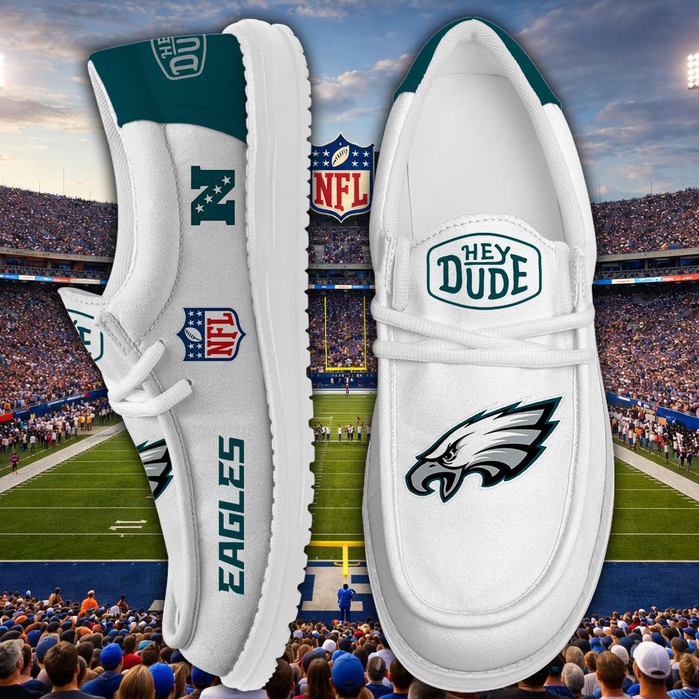 Philadelphia Eagles Lace Up Loafers 2026