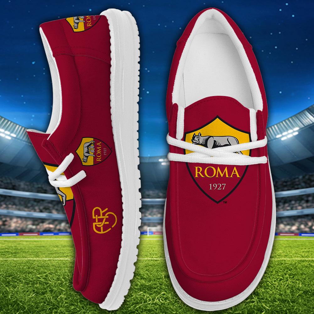 A.S. Roma Lace Up Loafers 2026