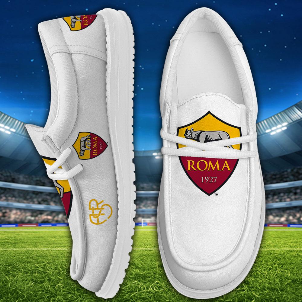 A.S. Roma Lace Up Loafers 2026
