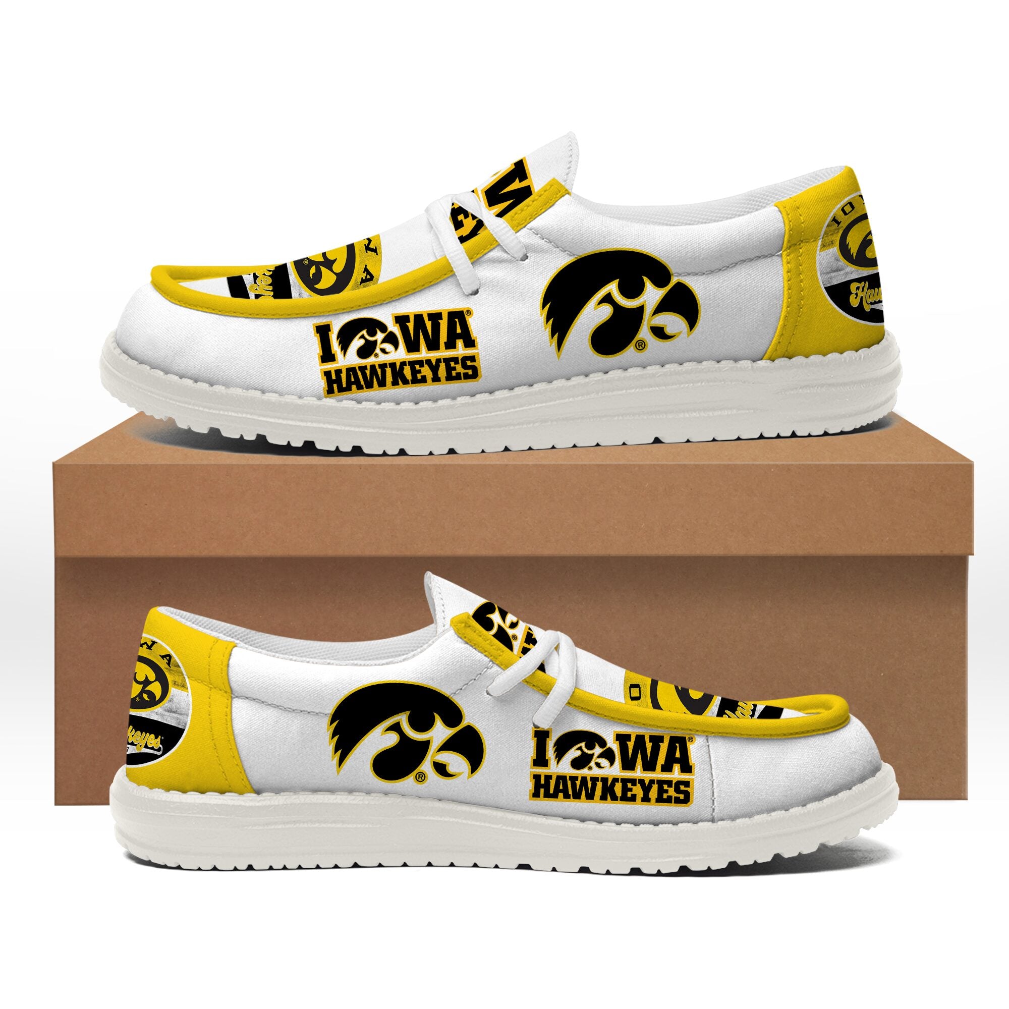 Iowa Hawkeyes Lace Up Loafers 2026